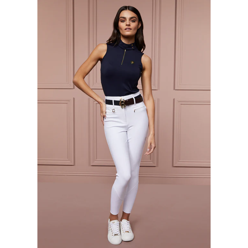 Holland Cooper Elite Sleeveless Base Layer - Ink Navy-3